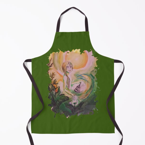 Item preview, Autumn Watercolor Woman Portrait designed and sold by Mattigiov.