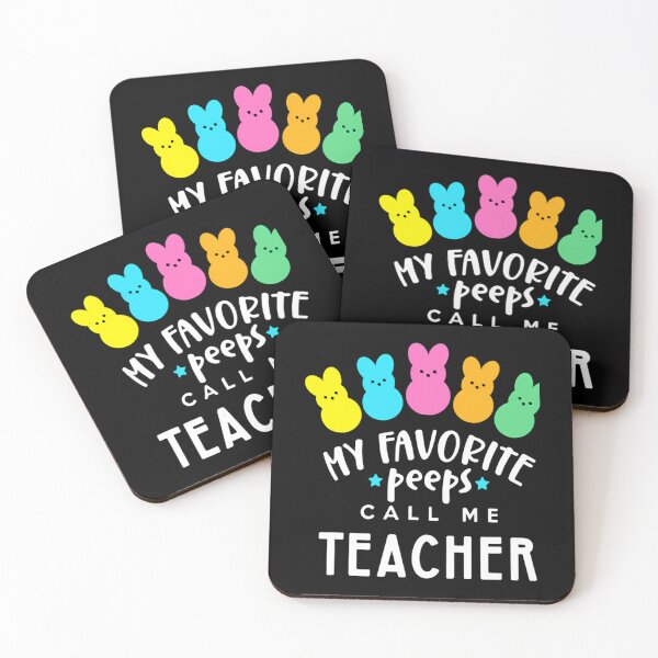 Item preview, My Favorite Peeps Call Me Teacher Easter Teacher Gift designed and sold by ivy-aiko.