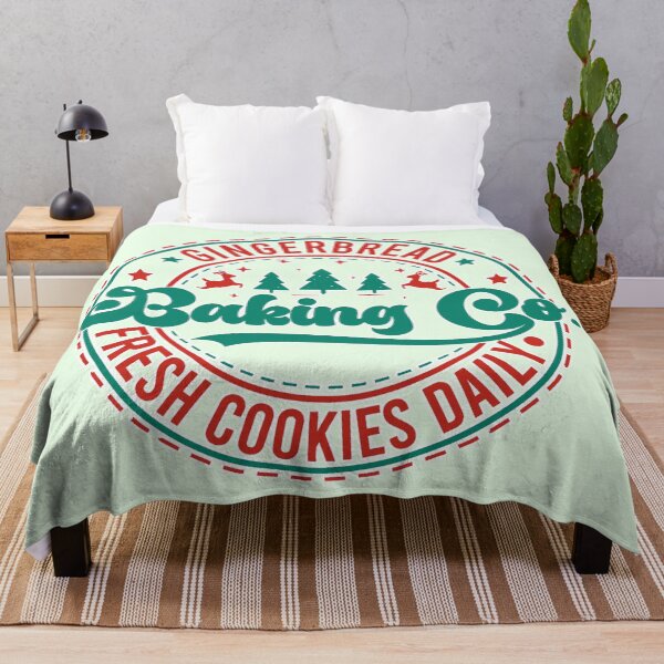 Item preview, Vintage Christmas Gingerbread Baking Co Clipart, Retro Holiday Bakery designed and sold by zozo-shop.
