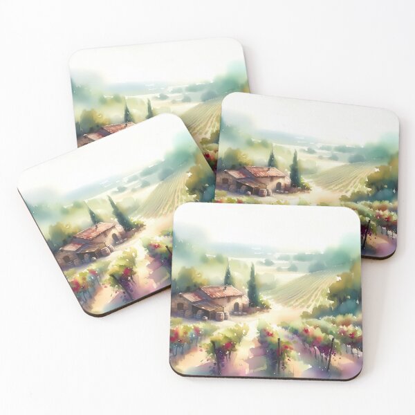 Item preview, Morning In The Vineyard designed and sold by Visual Nomad Club.
