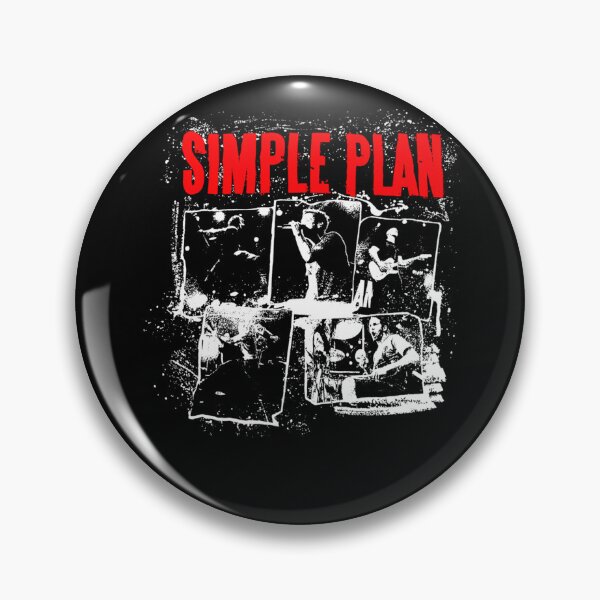 Item preview, Simple Plan Group Halftone Portrait Distressed designed and sold by SSLIONYT.