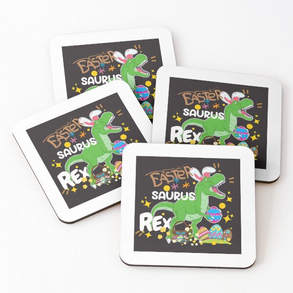 Item preview, Easter Saurus Rex -Happy Easter 2022 - Cute Easter Bunny  designed and sold by alara-kite.