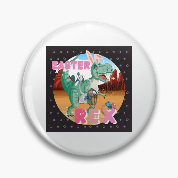 Item preview, Easter Saurus Rex -Happy Easter 2022 - Cute Easter Bunny  designed and sold by alara-kite.
