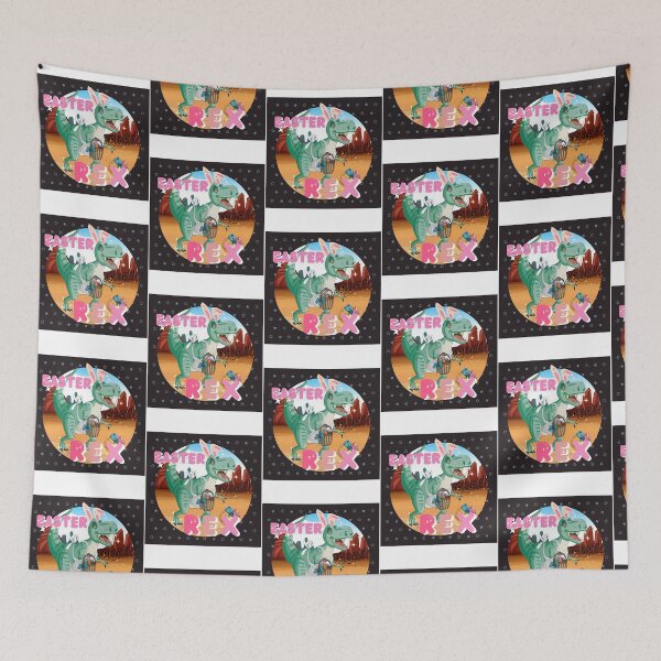 Item preview, Easter Saurus Rex -Happy Easter 2022 - Cute Easter Bunny  designed and sold by alara-kite.