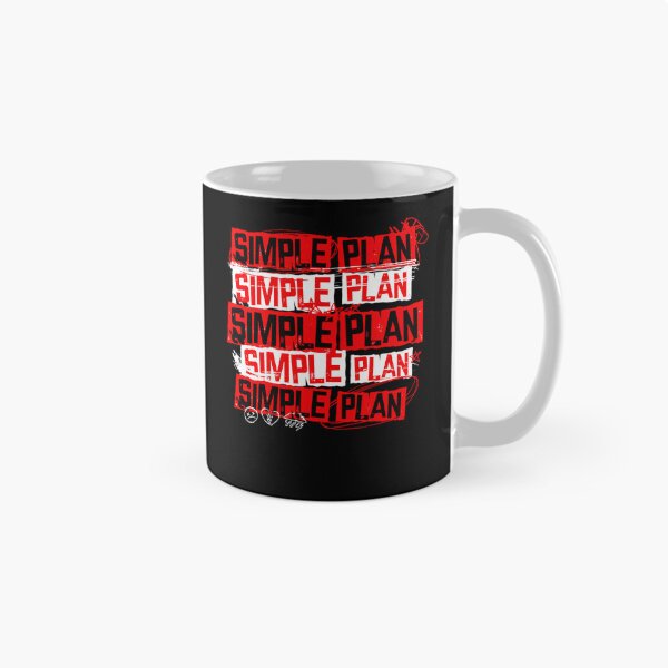 Item preview, Simple Plan Repeating Red White Type Sad Heart designed and sold by SSLIONYT.