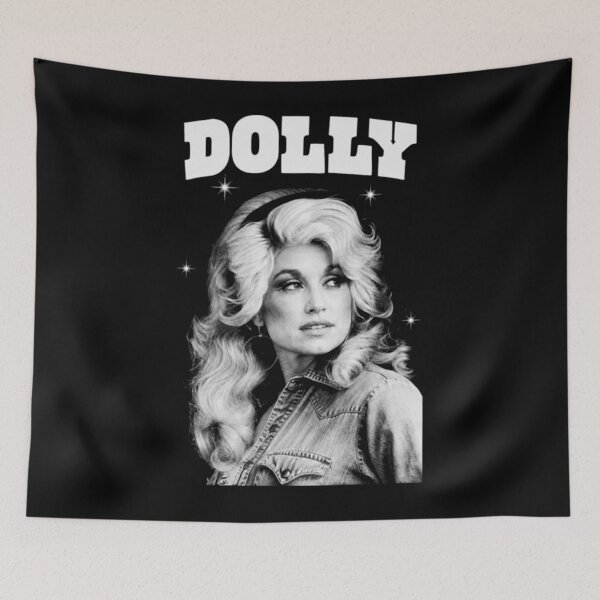 Item preview, Dolly Parton Retro designed and sold by HitohitoMani.