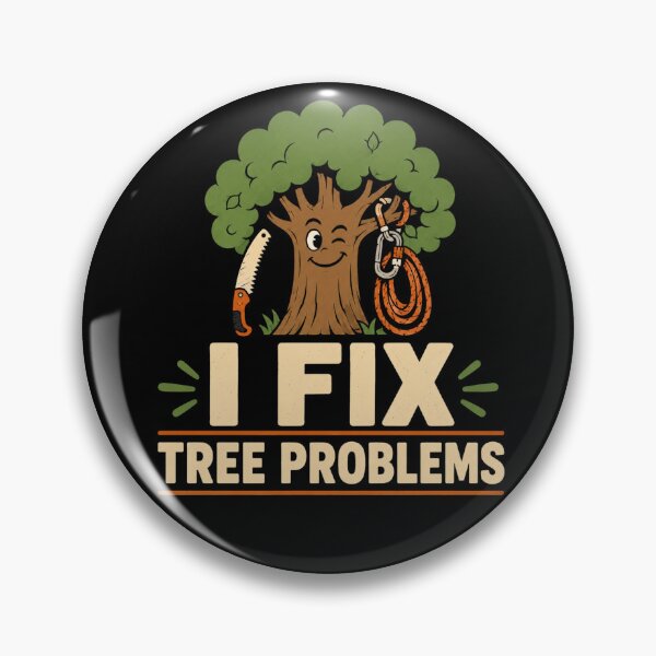 Item preview, I Fix Tree Problems Funny Arborist Tree Care Gift designed and sold by DreamLayerStudio.