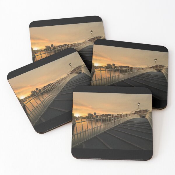 Item preview, The Ha'penny Bridge at sunrise 2 designed and sold by Alex Preiss.