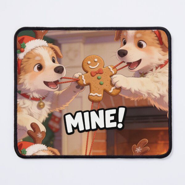 Item preview, Cerberus Christmas Mine - Funny Three Headed Dog Meme designed and sold by GodsMonsterss.