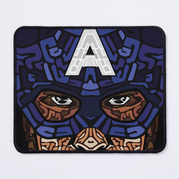 Item preview, Captain America – Bold American Superhero Warrior Graphic designed and sold by JIMBOEE.