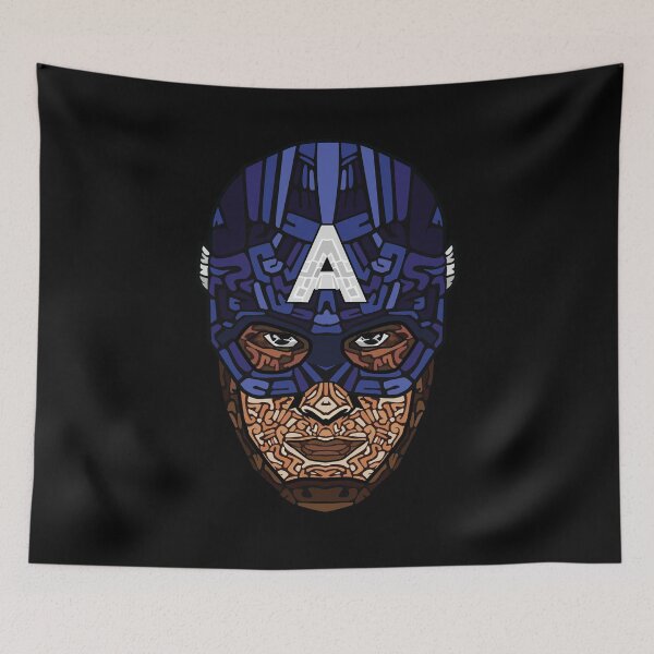 Item preview, Captain America – Bold American Superhero Warrior Graphic designed and sold by JIMBOEE.