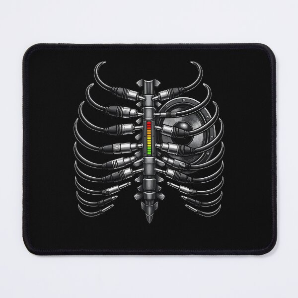 Item preview, Sound Engineer Rib Cage Wired for Sound designed and sold by stmpdwrld.