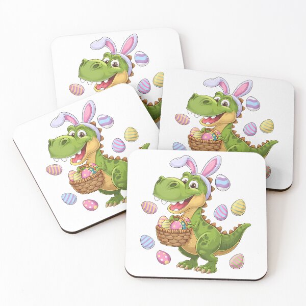 Item preview, Easter Dinosaur Bunny Ears Easter Basket Stuffers Kids Boys designed and sold by ely-brittaney.