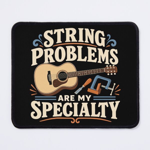 Item preview, String Problems Are My Specialty Funny Luthier Gift designed and sold by DreamLayerStudio.