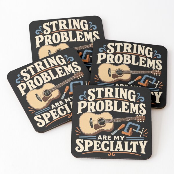 Item preview, String Problems Are My Specialty Funny Luthier Gift designed and sold by DreamLayerStudio.
