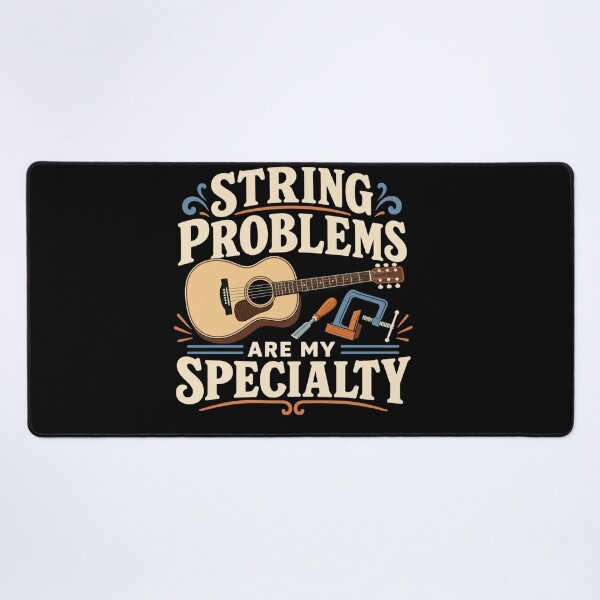 Item preview, String Problems Are My Specialty Funny Luthier Gift designed and sold by DreamLayerStudio.