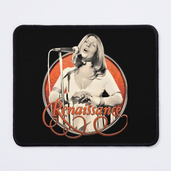 Item preview, Annie Haslam Vocalist Sepia Tone Red Circular Frame designed and sold by SSLIONYT.