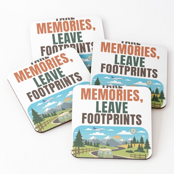 Item preview, Take Memories Leave Footprints designed and sold by Uvclick.