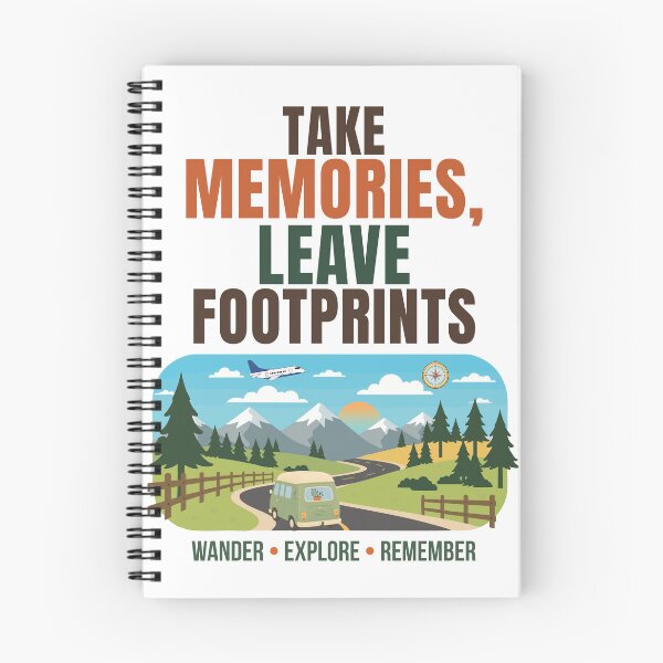 Item preview, Take Memories Leave Footprints designed and sold by Uvclick.