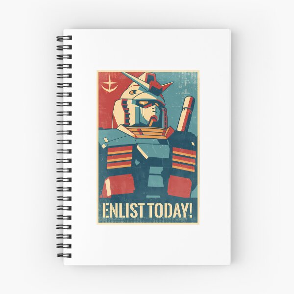 Item preview, Retro Gundam Propaganda Poster designed and sold by stamper-andera.