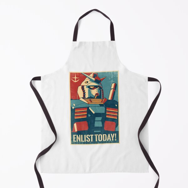 Item preview, Retro Gundam Propaganda Poster designed and sold by stamper-andera.
