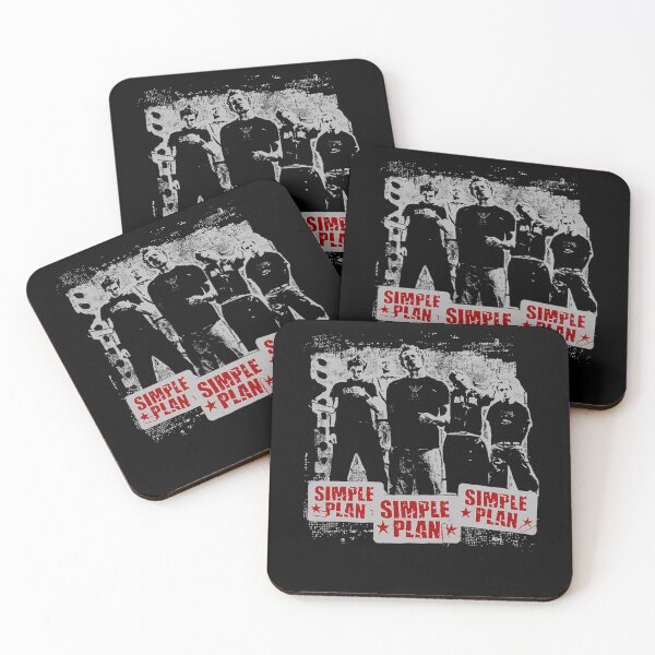 Item preview, Simple Plan Quintet Portrait Heavy Distressed designed and sold by SSLIONYT.