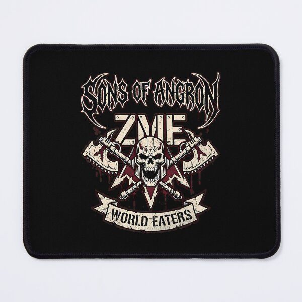 Item preview, Skull Axes Emblem Angronoids Faction  designed and sold by StrawberHamster.