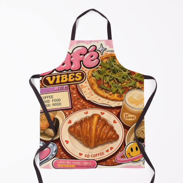 Item preview, Y2K Café Vibes Aesthetic Retro Food Art designed and sold by MuseAI.