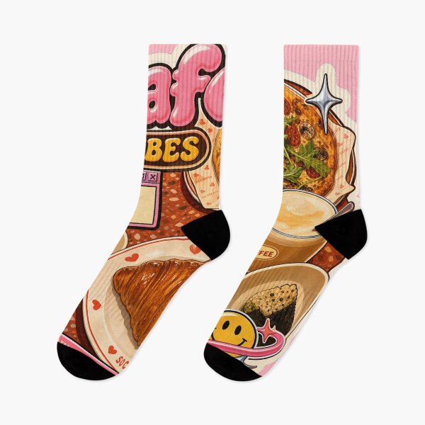 Item preview, Y2K Café Vibes Aesthetic Retro Food Art designed and sold by MuseAI.