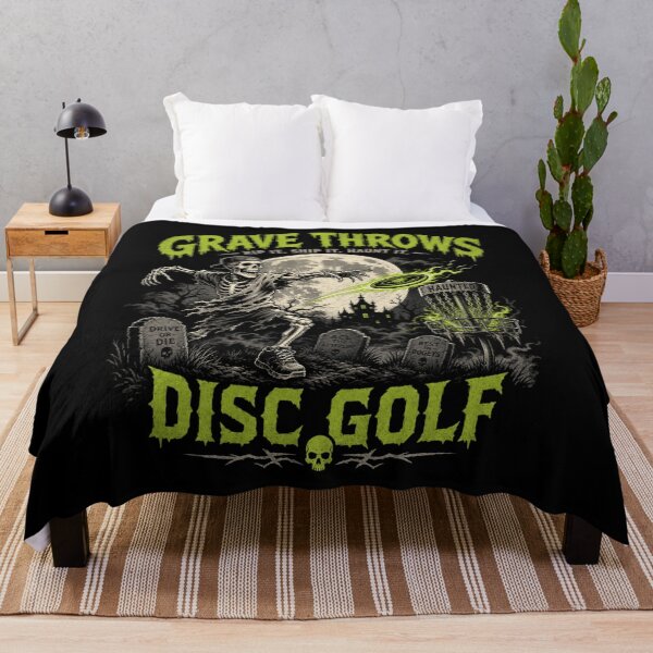 Item preview, Spooky Halloween Disc Golf Club – Funny Disc Golfer Design designed and sold by JansenGS.
