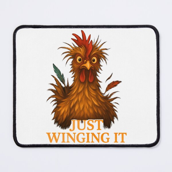 Item preview, Funny Chicken Just Winging It designed and sold by shockley-kashaz.