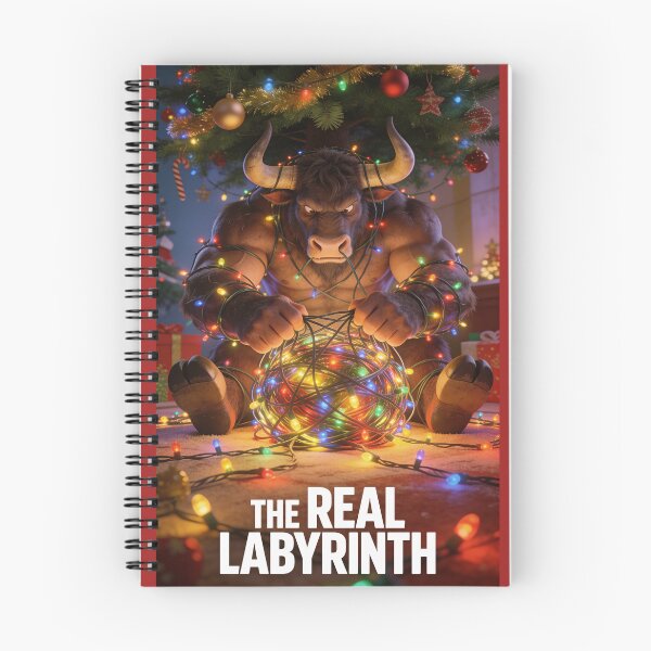 Item preview, Minotaur Christmas Lights - The Real Labyrinth Meme designed and sold by GodsMonsterss.
