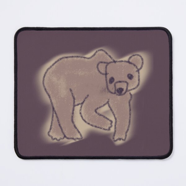 Item preview, Bear Walking Simple Drawing Sketch Silly designed and sold by doodledont.