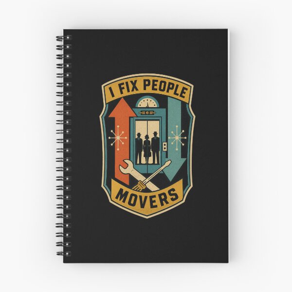Item preview, I Fix People Movers Funny Elevator Mechanic Gift designed and sold by DreamLayerStudio.