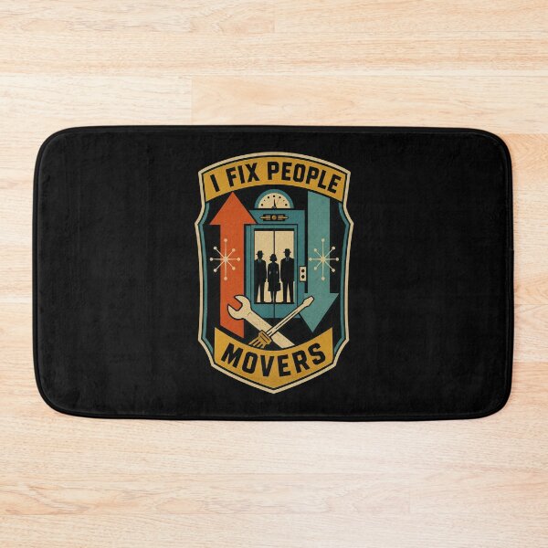 Item preview, I Fix People Movers Funny Elevator Mechanic Gift designed and sold by DreamLayerStudio.