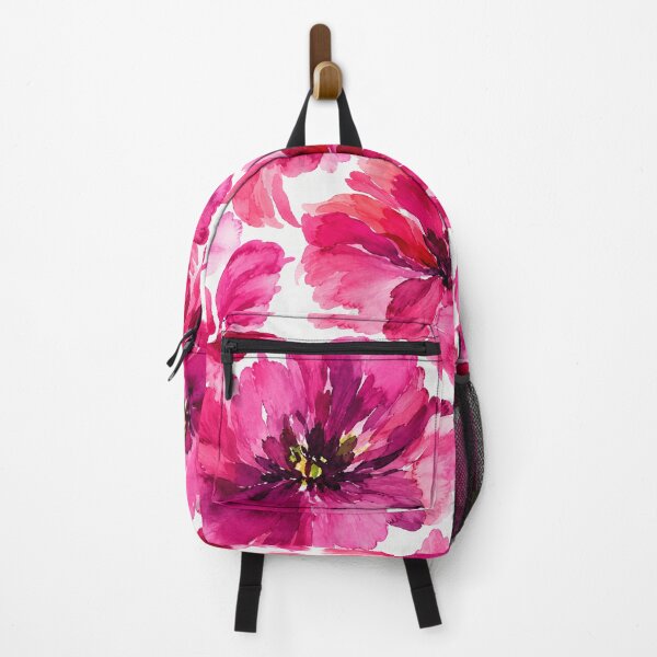 Item preview, Bold Magenta Watercolor Floral Seamless Pattern designed and sold by SayMaria.