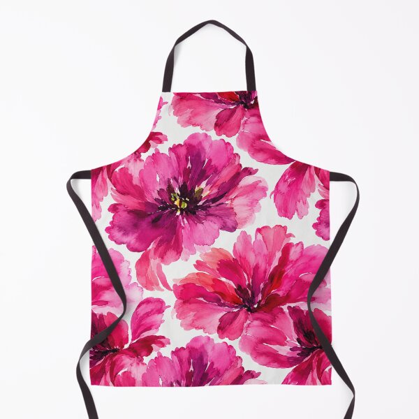 Item preview, Bold Magenta Watercolor Floral Seamless Pattern designed and sold by SayMaria.