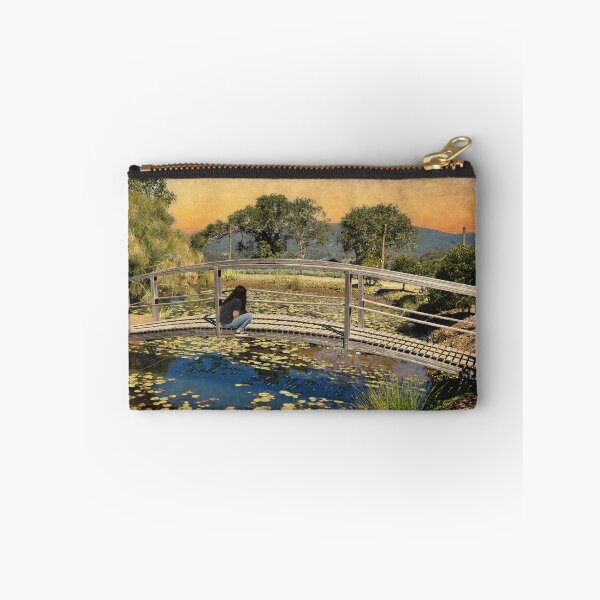 Item preview, TRANQUIL SCENE OF WALKING BRIDGE DONE IN MODERN PICTORIALISM STYLE designed and sold by Barbara Jean Photo Art And Design.