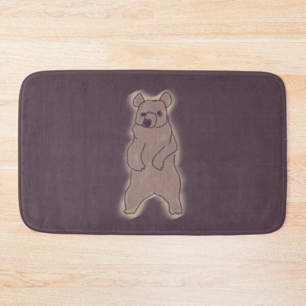 Item preview, Bear Standing Simple Drawing Sketch Silly designed and sold by doodledont.