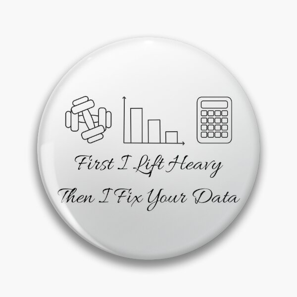Item preview, First I Lift Heavy Then I Fix Your Data | Funny Gym & Data Analyst. designed and sold by spreadsheetcafe.