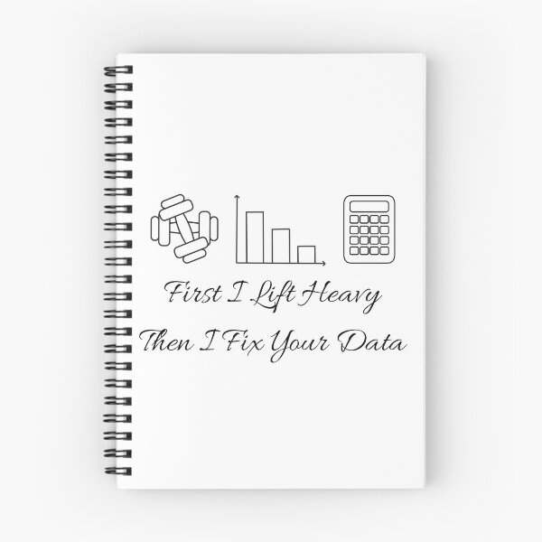 Item preview, First I Lift Heavy Then I Fix Your Data | Funny Gym & Data Analyst. designed and sold by spreadsheetcafe.