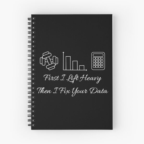 Item preview, First I Lift Heavy Then I Fix Your Data | Funny Gym & Data Analyst. designed and sold by spreadsheetcafe.