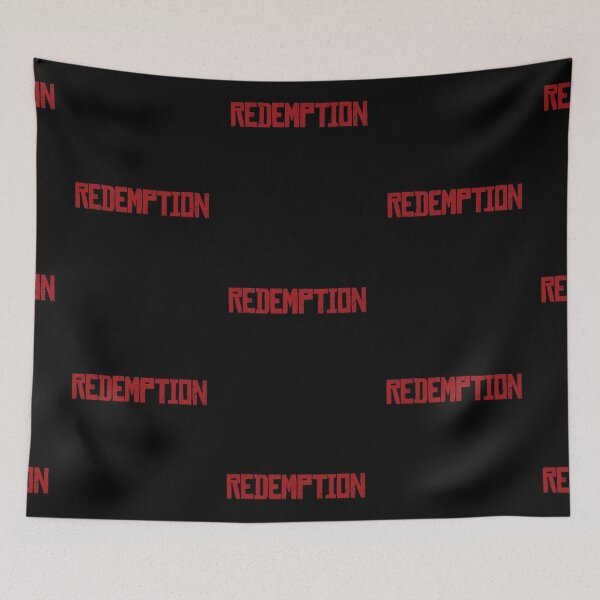 Item preview, REDEMPTION Dead Red - Distressed Effect designed and sold by unrealindeed.