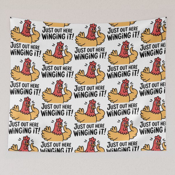 Item preview, Just Out Here Winging It designed and sold by shockley-kashaz.