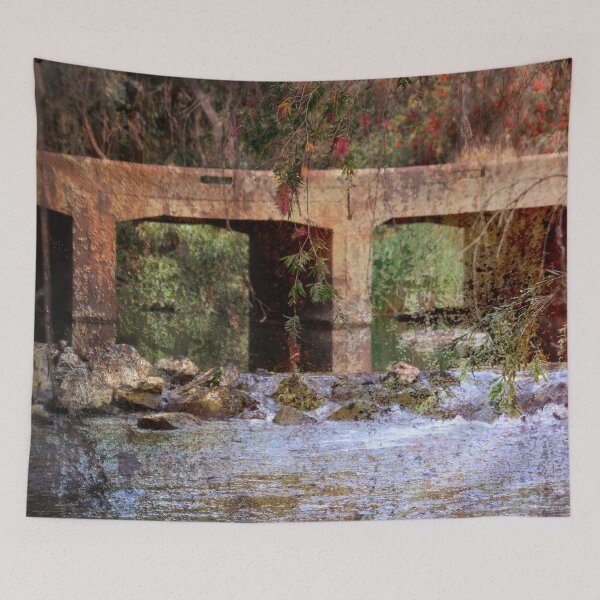 Item preview, AN OLD STONE BRIDGE IN THE AUSTRALIAN OUTBACK designed and sold by Barbara Jean Photo Art And Design.