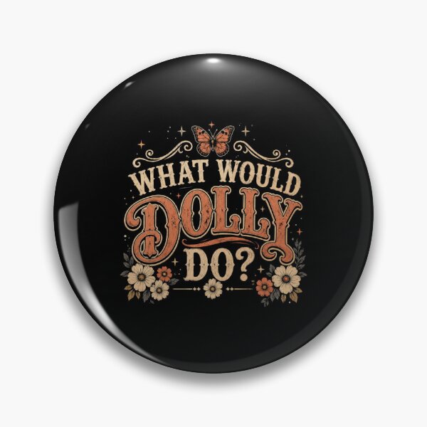 Item preview, What Would Dolly Do  Vintage Western Halloween Floral designed and sold by GuadaPeran.