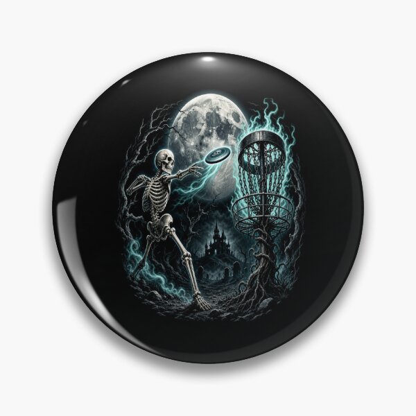 Item preview, Spooky Halloween Disc Golf Club – Funny Disc Golfer Design designed and sold by JansenGS.
