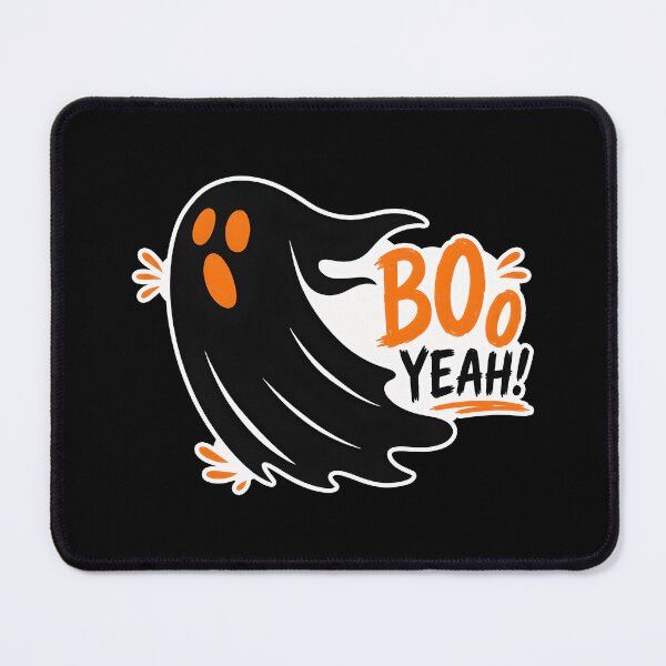Item preview, Boo Yeah! Cute Halloween Ghost designed and sold by ArtDzignsZA.