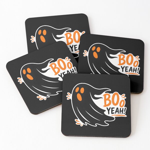 Item preview, Boo Yeah! Cute Halloween Ghost designed and sold by ArtDzignsZA.