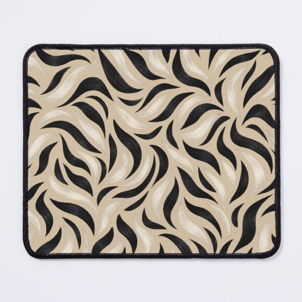 Item preview, Short Zebra Stripes Seamless Pattern – Black & Ivory designed and sold by annenambiro.
